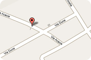 Campeggio California Mappa