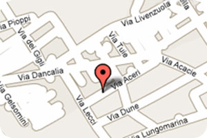 Hotel Lory Mappa