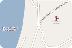 Camping Village Jesolo International Mappa
